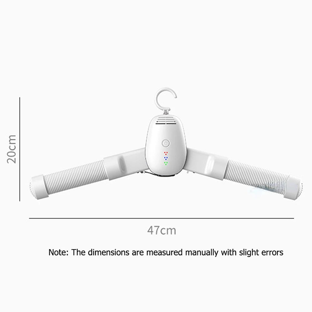 Cintre Sèche-Linge Électrique Portable 5-en-1 Pliable -Stérilisation UV