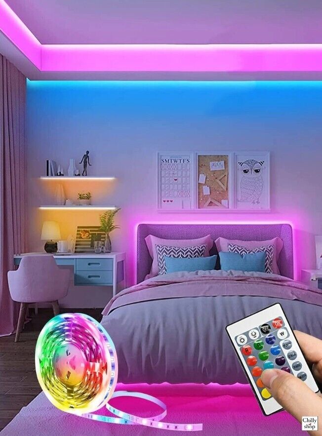 12V LED Light Strip RGB - 5 meters