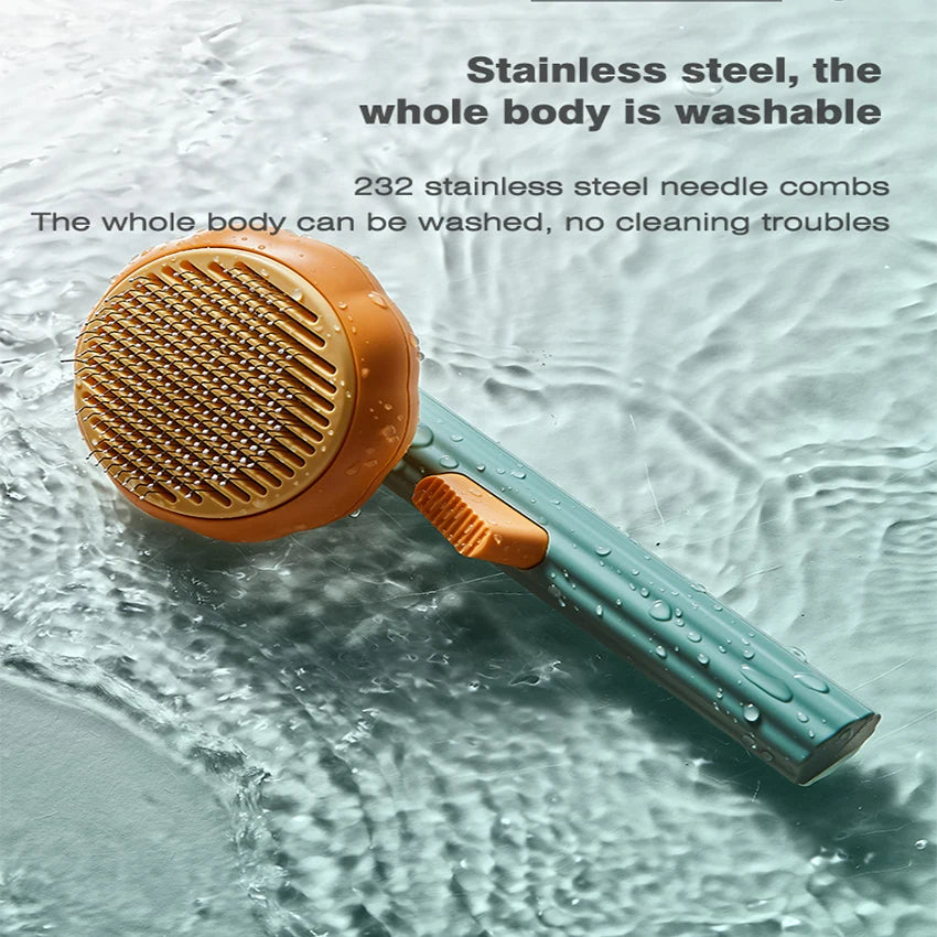 Brosse-peigne pour le toilettage des animaux de compagnie, élimine les poils morts