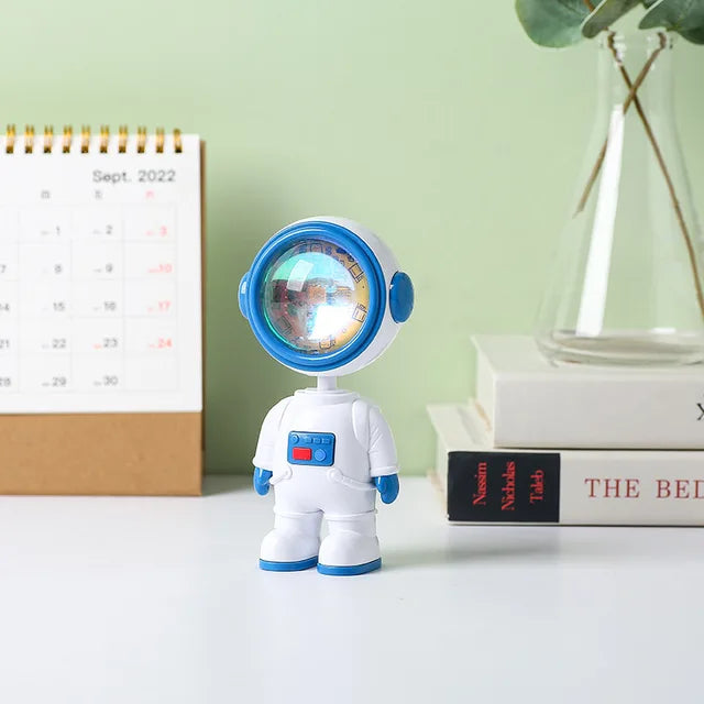 Lampe de nuit étoilée à LED avec projecteur arc-en-ciel et néon, idéal pour les astronautes