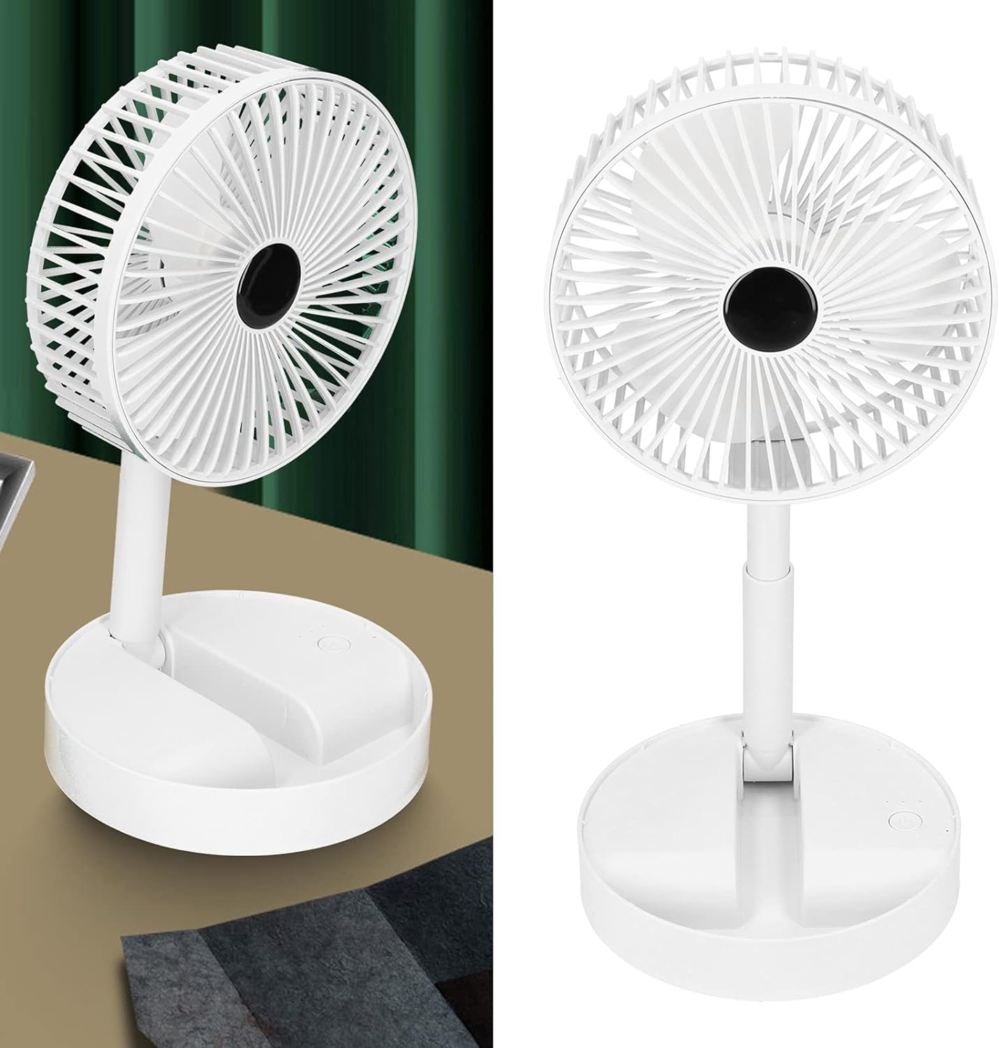 Ventilateur de Bureau USB Portable et Pliable