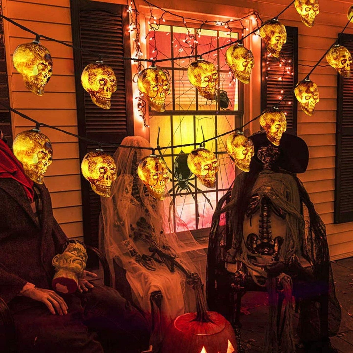 Guirlandes Lumineuse Halloween Tunisie - Tête de mort