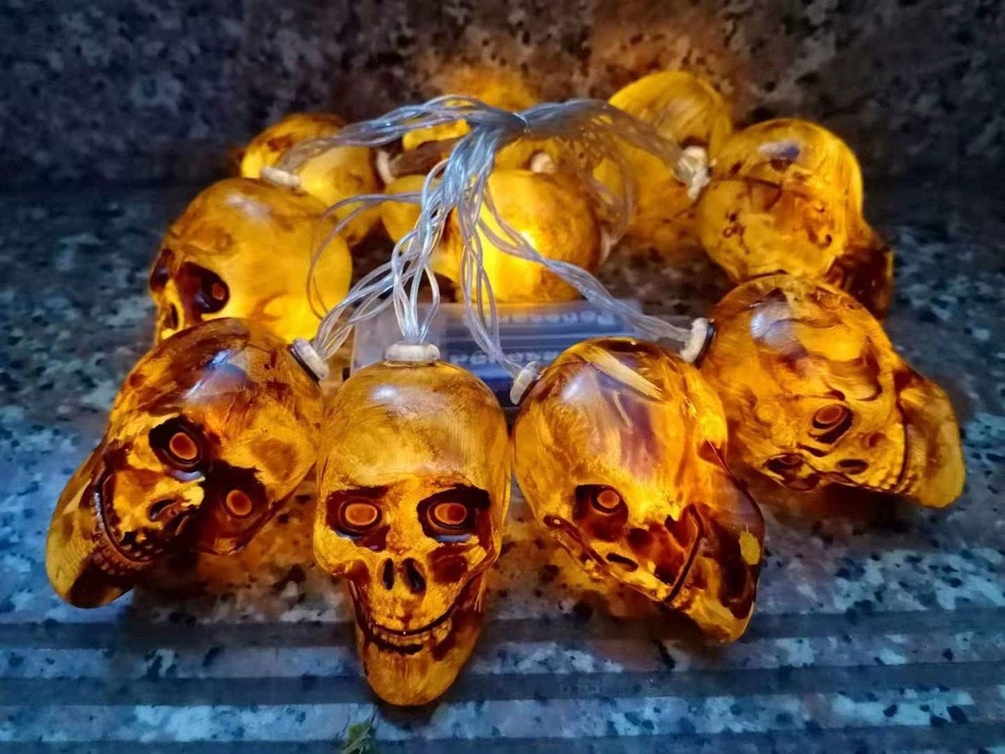 Guirlandes Lumineuse Halloween Tunisie - Tête de mort