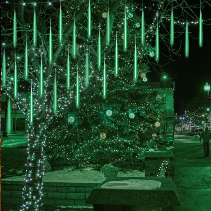 Guirlande lumineuse décorative - Kit 100 LED vert - 10M