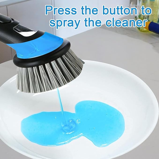 Brosse à vaisselle avec distributeur de détergent