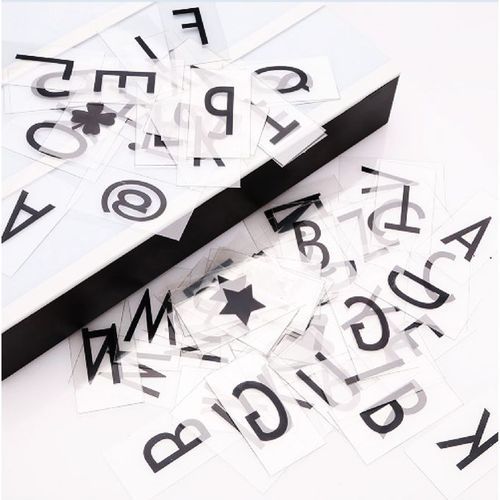 Boîte à Lumière LED  - Avec 96 Lettres Et Symboles