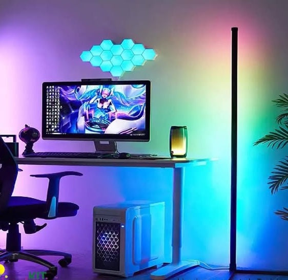 Lampdaire Lumiere Rgb