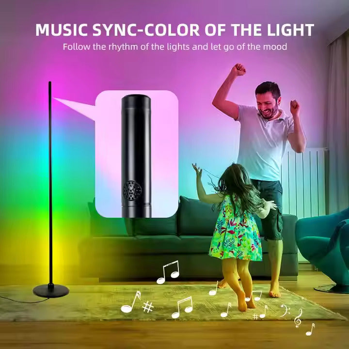 Lampdaire Lumiere Rgb
