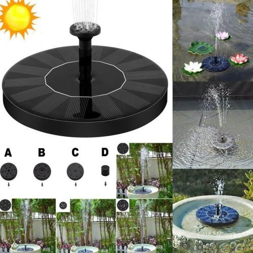 Fontaine Solaire Extérieure Flottante