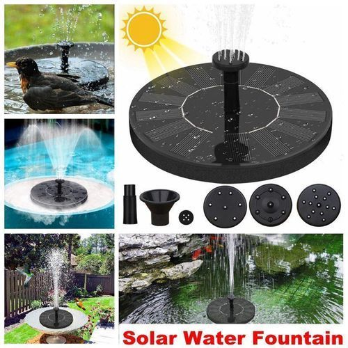 Fontaine Solaire Extérieure Flottante
