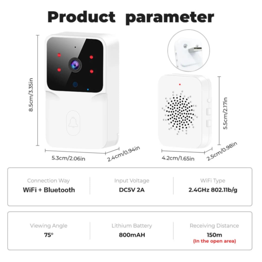 Doorbell smart HD Camera