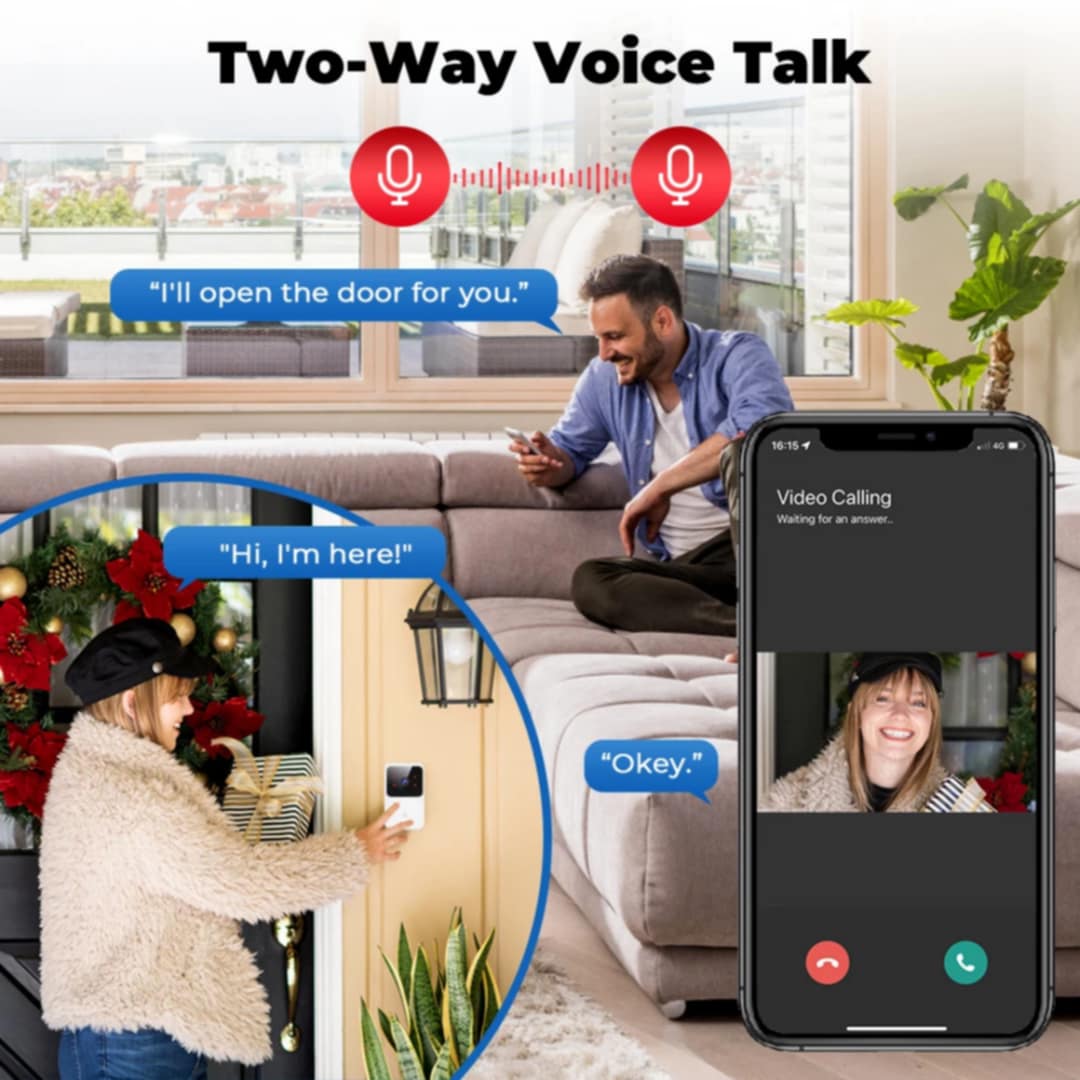 Doorbell smart HD Camera