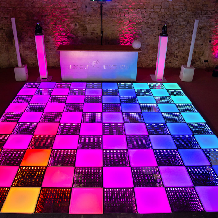 Piste de Danse LED à Effet Infini – 1 Pièce