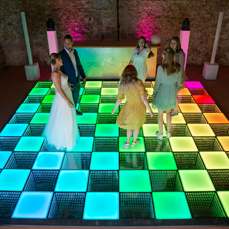 Piste de Danse LED à Effet Infini – 1 Pièce
