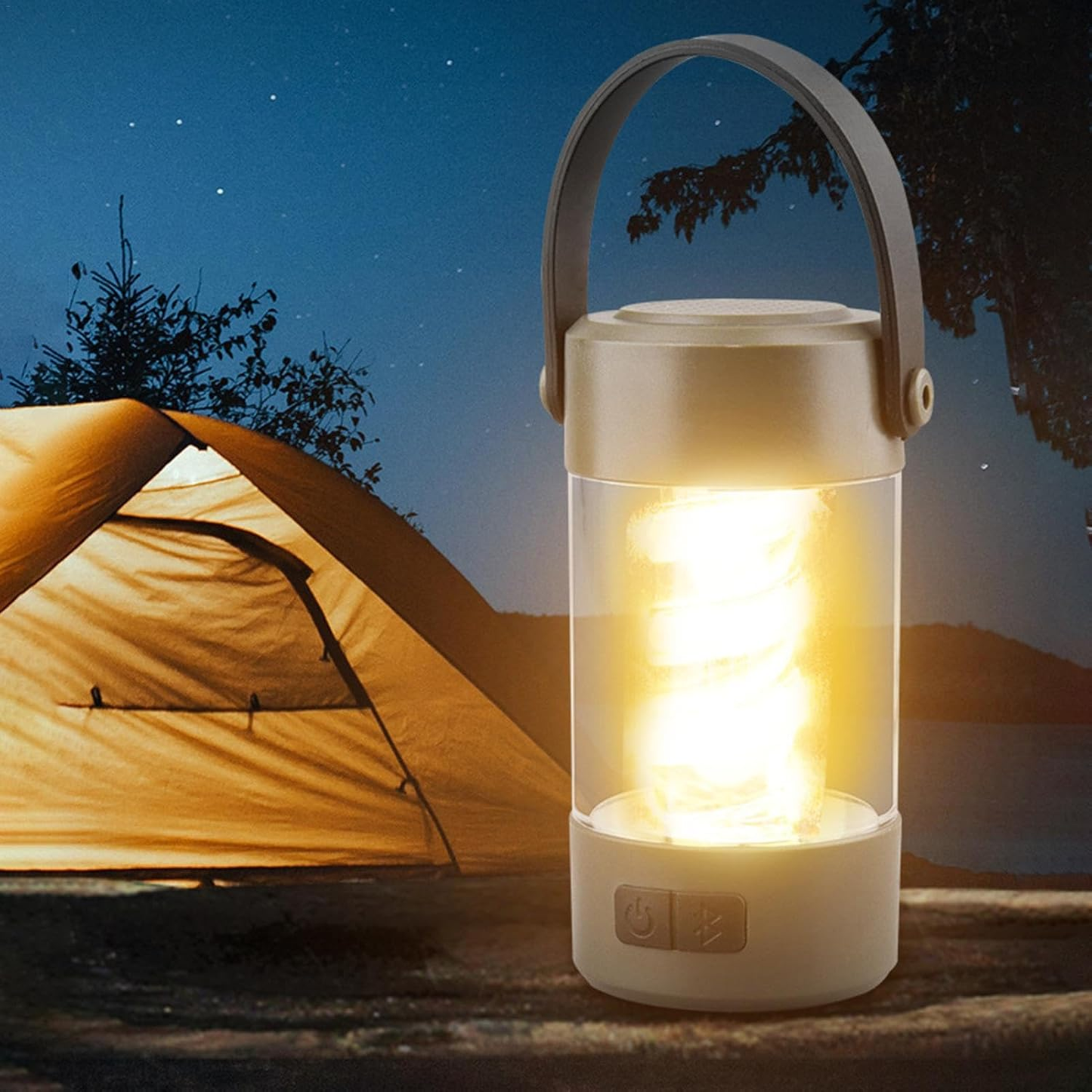 Lampe de camping stéréo sans fil