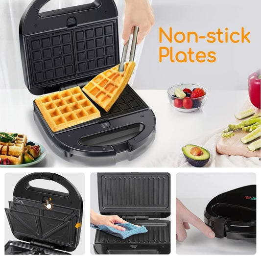 Appareil à Panini SOKANY multifonction sk907 - 750W - Noir