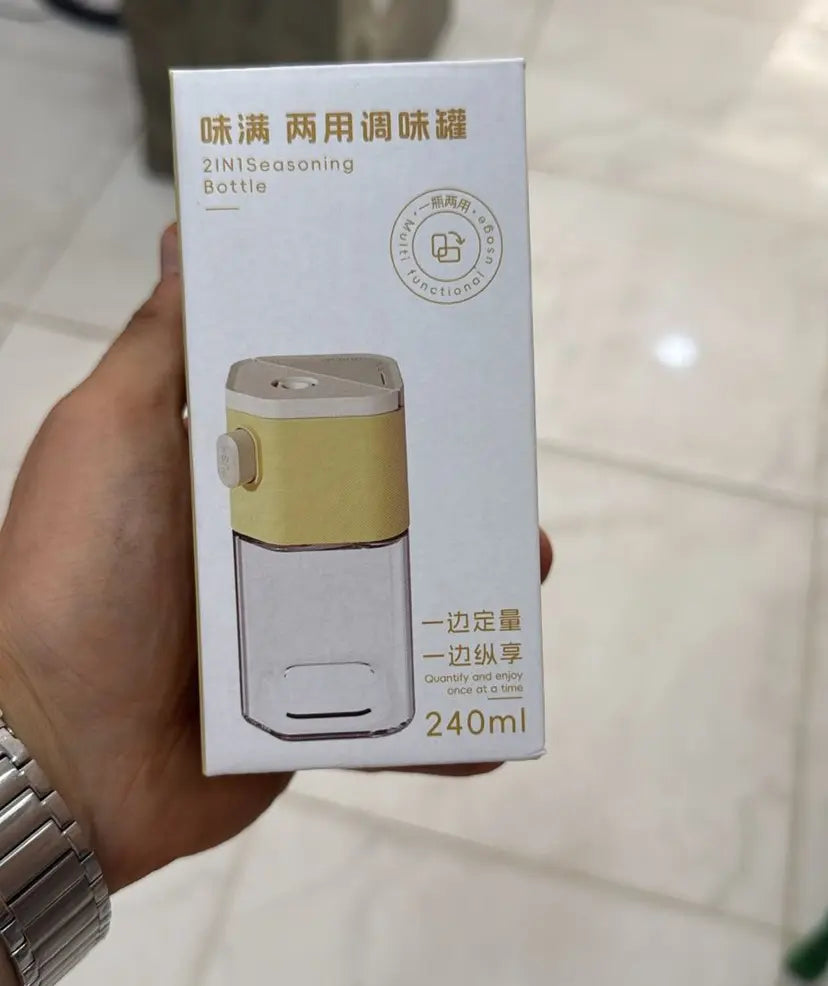 Distributeur de sel 2 en 1 et 0,5 gramme