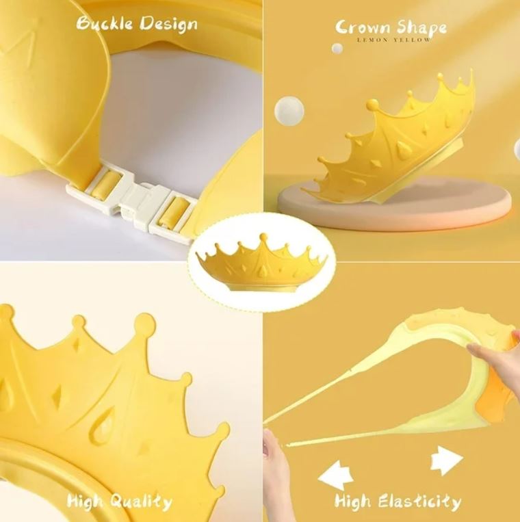 chapeau de douche pour bébé