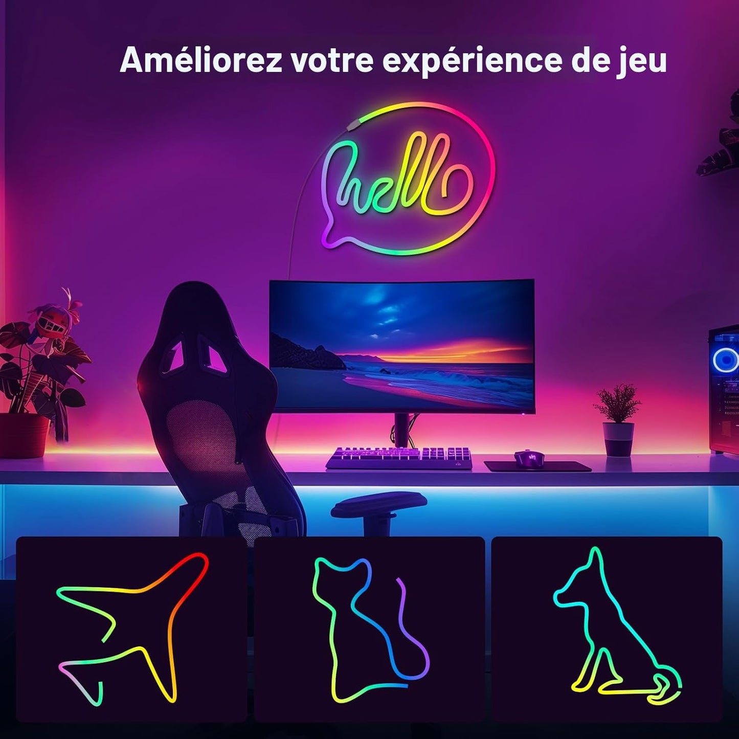 Bande lumineuse néon LED