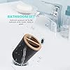 Ensemble d'accessoires de Salle de Bain en Bambou