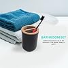 Ensemble d'accessoires de Salle de Bain en Bambou