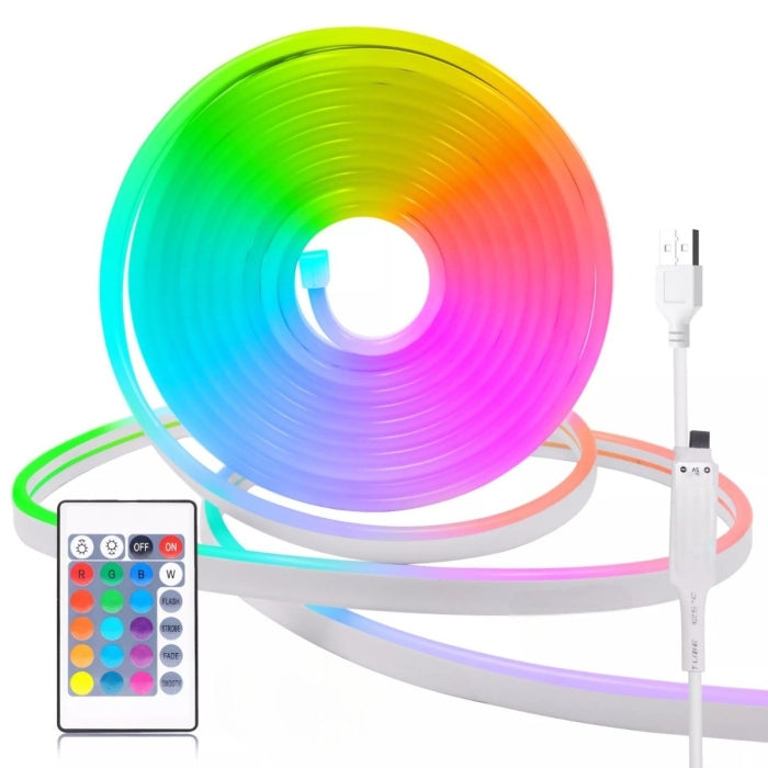Bande LED 5M RGB Étanche avec Télécommande IP65 Flexible