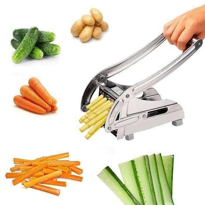 Coupe-frites en acier inoxydable