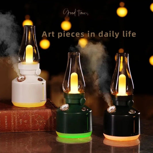 veilleuse rechargeable avec Diffuseur d'huile essentiel