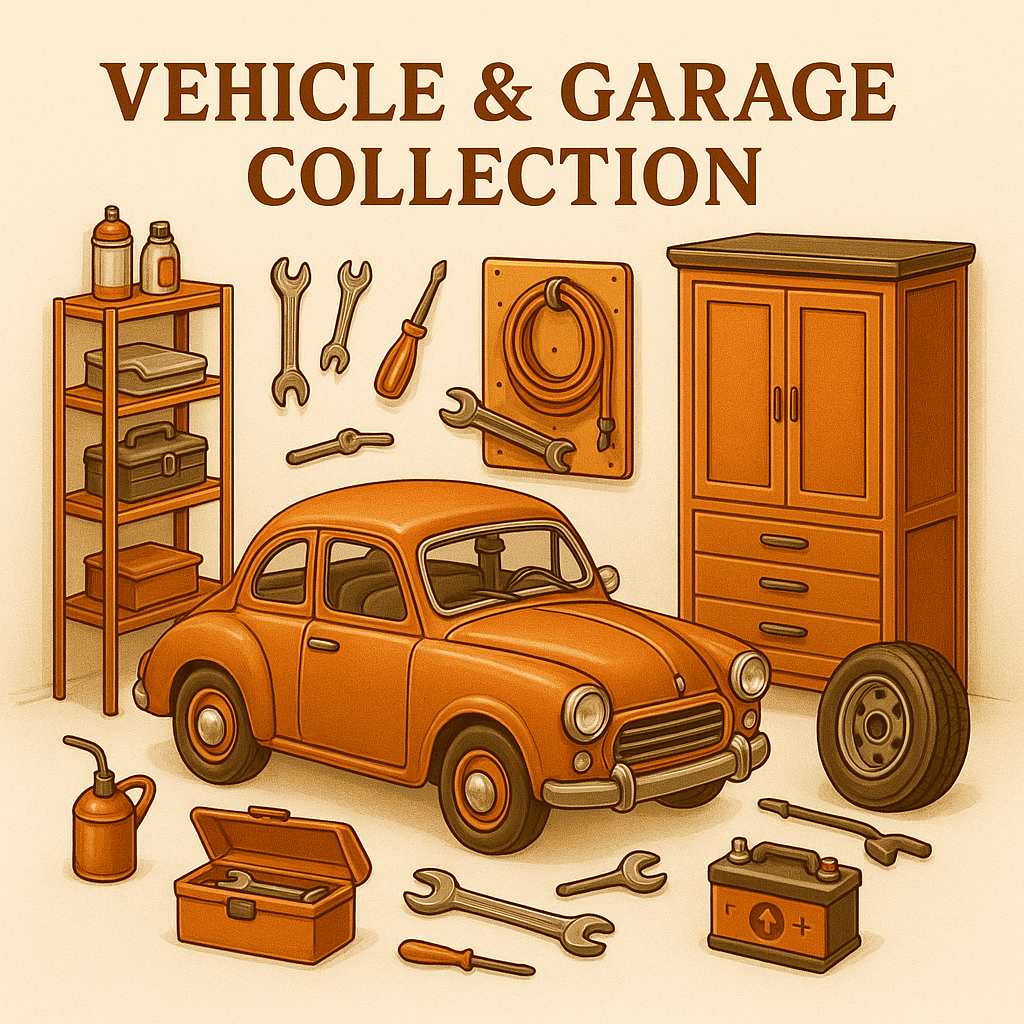 voiture et garage