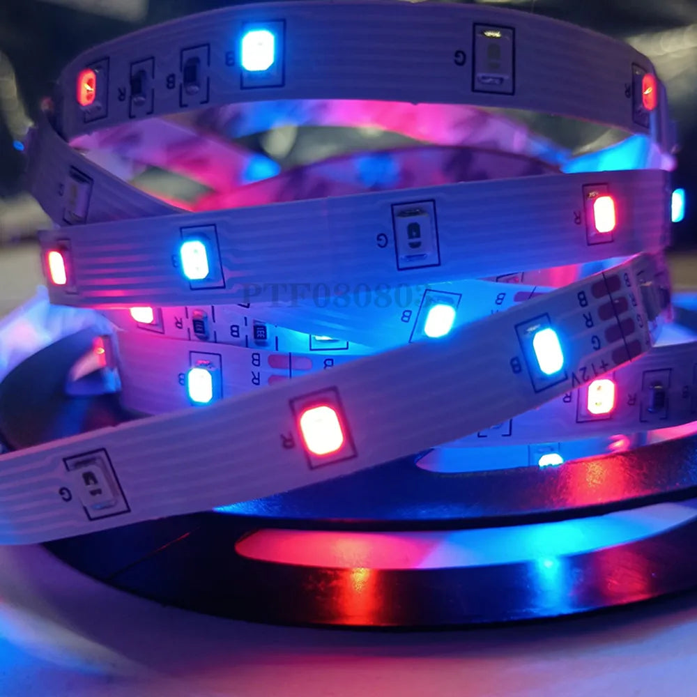 12V LED Light Strip RGB - 5 meters