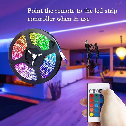 12V LED Light Strip RGB - 5 meters