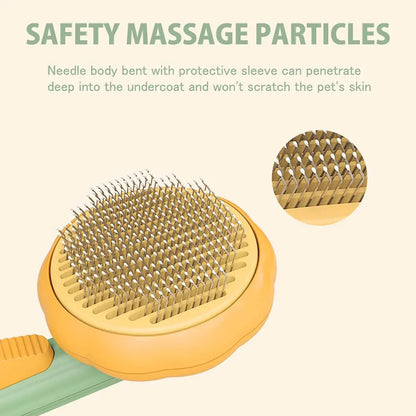 Brosse-peigne pour le toilettage des animaux de compagnie, élimine les poils morts