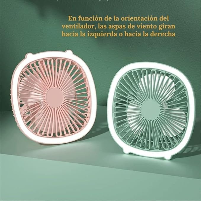 Cool&amp;Cute Ventilateur Portatif – Fraîcheur Instantanée !