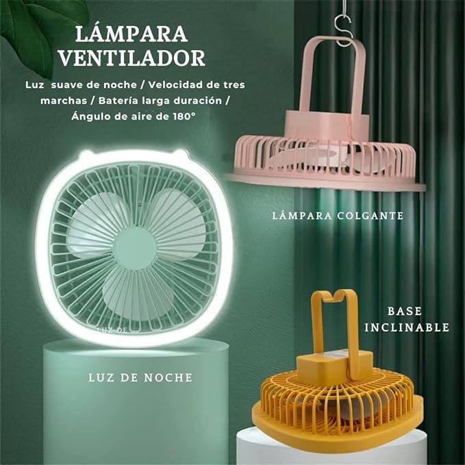 Cool&amp;Cute Ventilateur Portatif – Fraîcheur Instantanée !