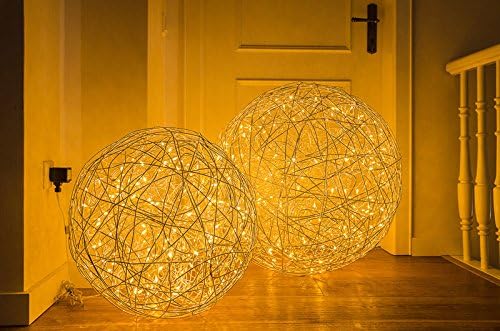 Boule lumineuse pour décoration jardin, fête, mariage, café, restaurant... 