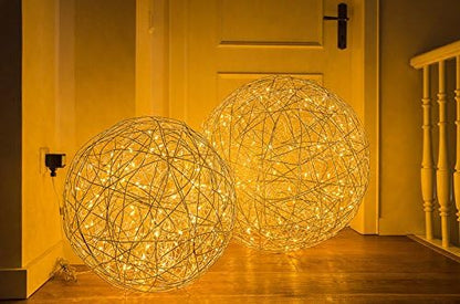 Boule lumineuse pour décoration jardin, fête, mariage, café, restaurant... 