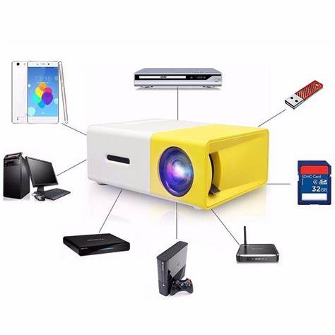 Mini projecteur de poche portable