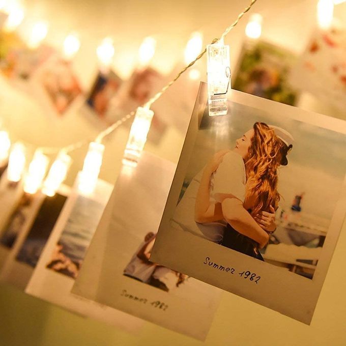 Guirlande Lumineuse Photo Clip LED - Epingle Lumineuse