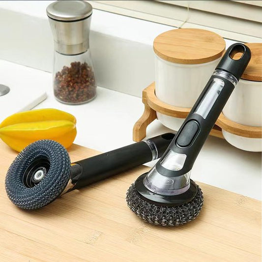 Brosse à vaisselle avec distributeur de détergent
