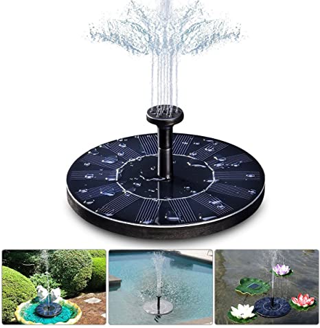 Fontaine Solaire Extérieure Flottante