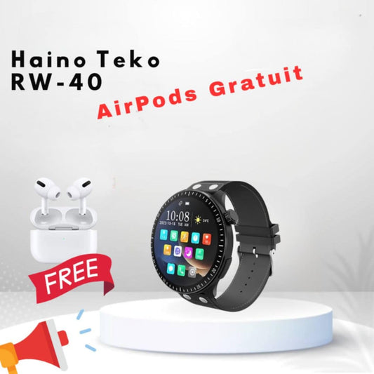 Haino Teko RW-40  noir +airpods gratuit