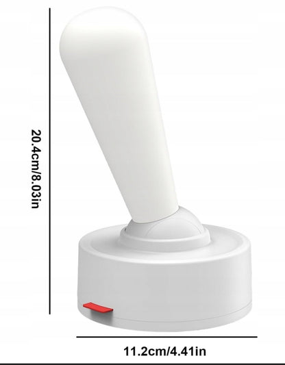 LAMPE DE NUIT LED BLANCHE LEVIER LUMIÈRE JOYSTICK USB