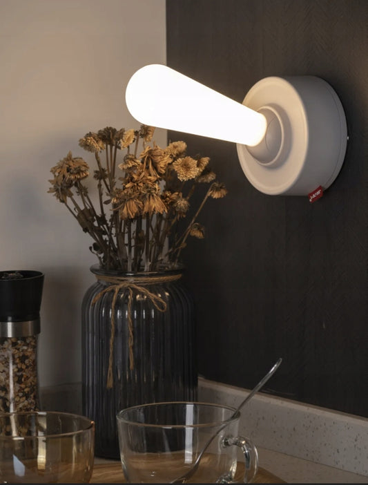 LAMPE DE NUIT LED BLANCHE LEVIER LUMIÈRE JOYSTICK USB