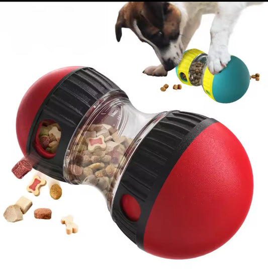 Jouet interactif pour chien – Distributeur de croquettes réglable