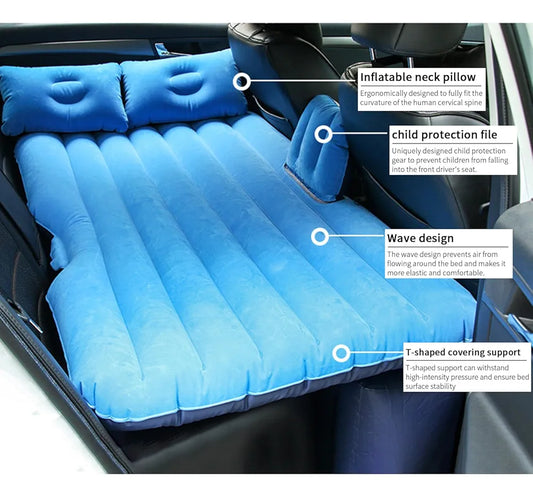 Matelas gonflable de voyage pour voiture