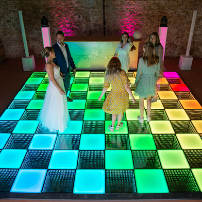 Piste de Danse LED à Effet Infini – 1 Pièce