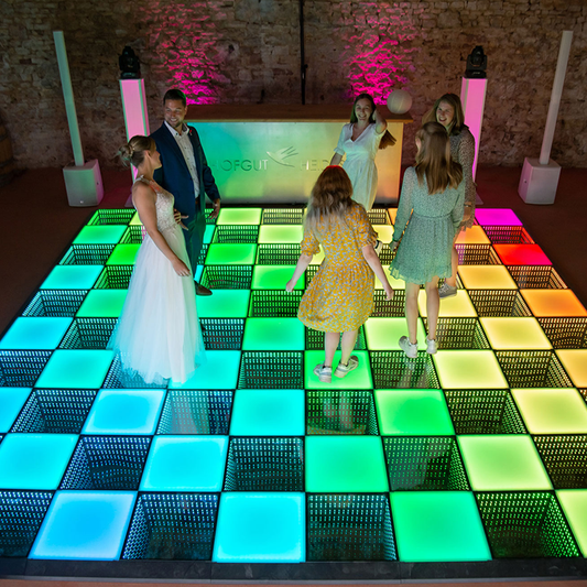Piste de Danse LED à Effet Infini – 1 Pièce