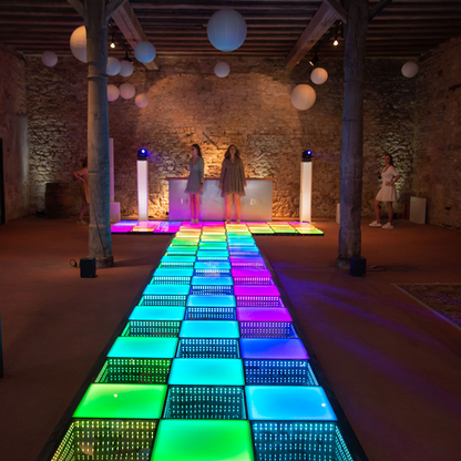 Piste de Danse LED à Effet Infini – 1 Pièce