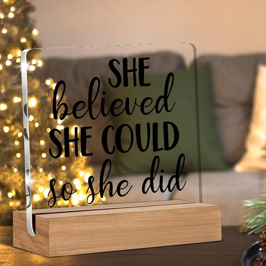 Pancarte Motivation en Plexi N1