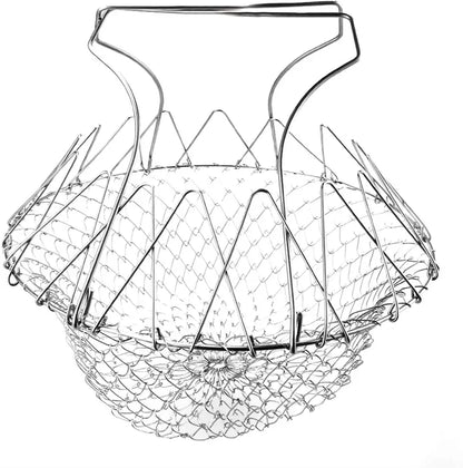 Mini panier à frites en acier inoxydable